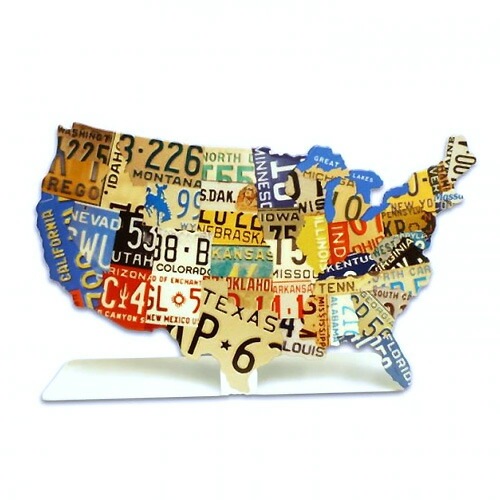 アメリカンスティールサイン「USA License Plate Topper」 PTST-011 