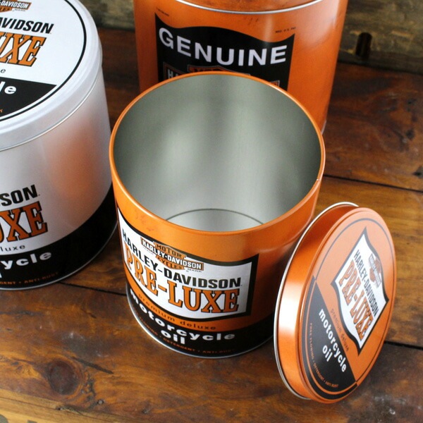 【期間限定セール】ハーレーダビッドソン オイルカン ストレージティンセット （3個セット ） HDL-19201 HARLEY-DAVIDSON ブリキ缶 アメリカ雑貨 アメリカン雑貨