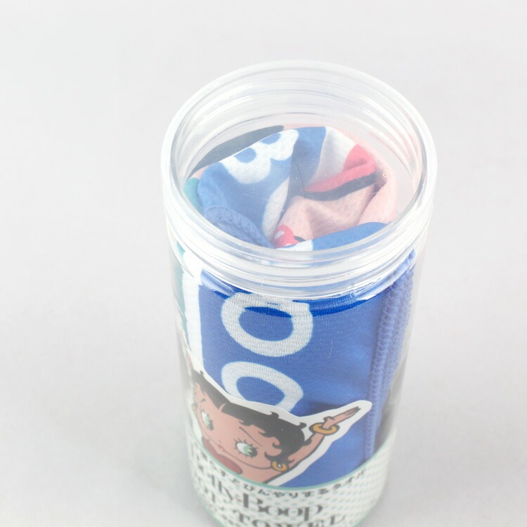 タオル クールタオル ベティーブープ ポートレート 30×100cm ポリエステル製 冷却タオル ひんやりタオル 抗菌加工 UVカット アメリカン雑貨 BETTY BOOP