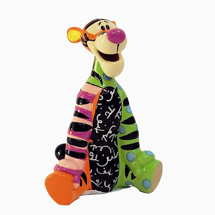 フィギュア ディズニー ティガー 100周年アニバーサリー 約17.7cm enesco Disney by Britto ブリット ストーンレジン製【メーカー直送】【同梱不可】【あす楽不可】【代引き不可】
