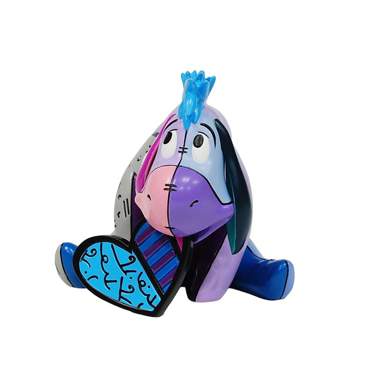 フィギュア ディズニー イーヨー 100周年アニバーサリー 約8cm enesco Disney by Britto ブリット ストーンレジン製【メーカー直送】【同梱不可】【あす楽不可】【代引き不可】