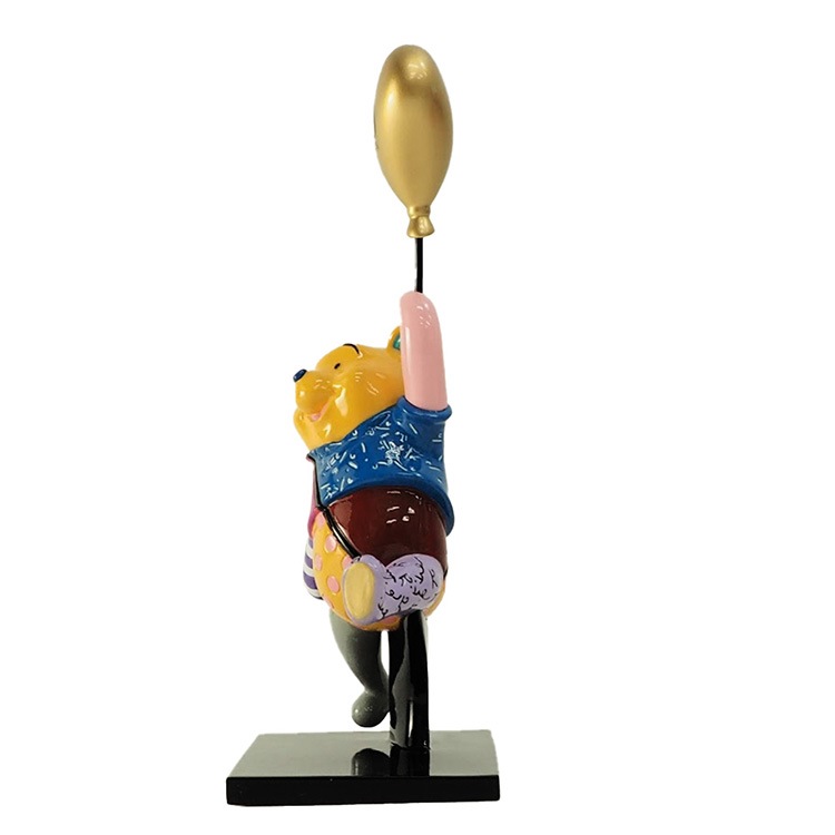 フィギュア ディズニー プーさん 100周年アニバーサリー 約21.5cm enesco Disney by Britto ブリット ストーンレジン製【メーカー直送】【同梱不可】【あす楽不可】【代引き不可】