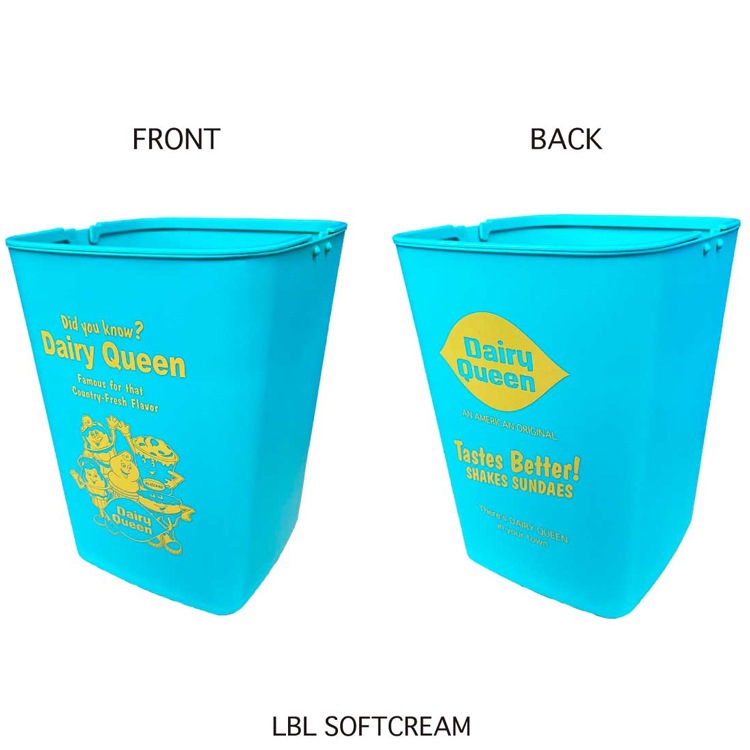 ごみ箱 10L ダストボックス 高さ28.5×幅21cm ポリプロピレン製 バケツ 持ち手付き キャラクター おしゃれ アメリカ雑貨 アメリカン雑貨