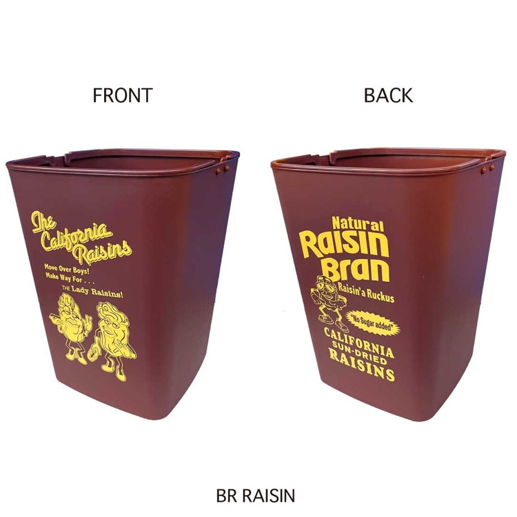 ごみ箱 10L ダストボックス 高さ28.5×幅21cm ポリプロピレン製 バケツ 持ち手付き キャラクター おしゃれ アメリカ雑貨 アメリカン雑貨