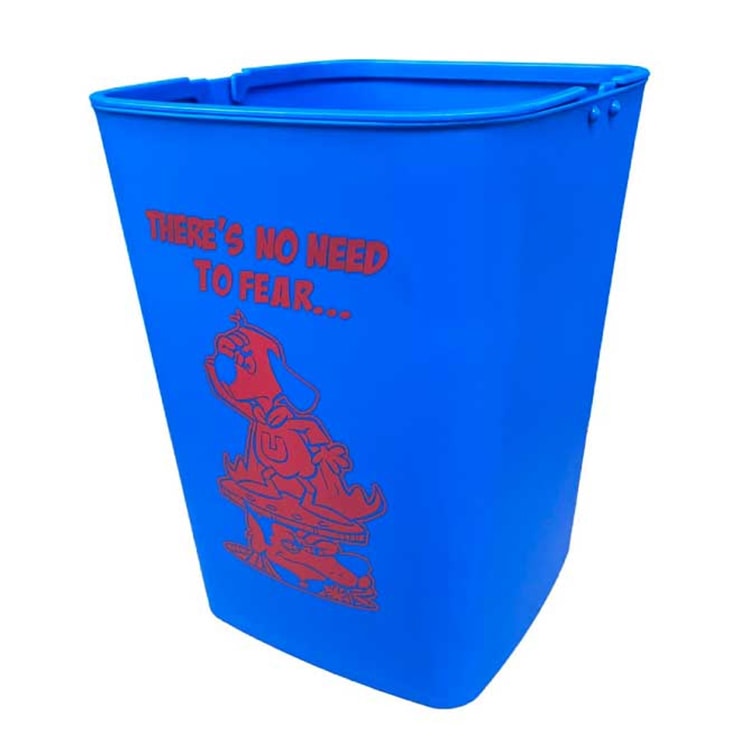 ごみ箱 10L ダストボックス 高さ28.5×幅21cm ポリプロピレン製 バケツ 持ち手付き キャラクター おしゃれ アメリカ雑貨 アメリカン雑貨