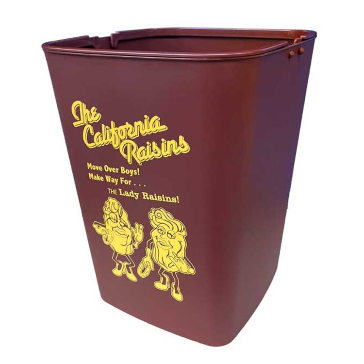 ごみ箱 10L ダストボックス 高さ28.5×幅21cm ポリプロピレン製 バケツ 持ち手付き キャラクター おしゃれ アメリカ雑貨 アメリカン雑貨