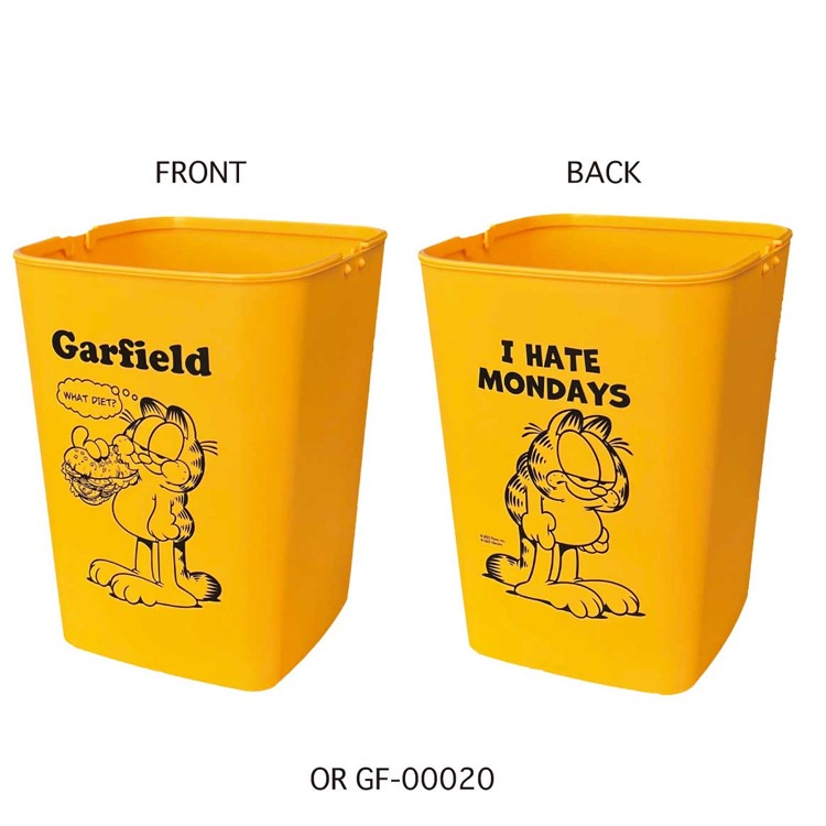 ごみ箱 10L ダストボックス 高さ28.5×幅21cm ポリプロピレン製 バケツ 持ち手付き キャラクター おしゃれ アメリカ雑貨 アメリカン雑貨