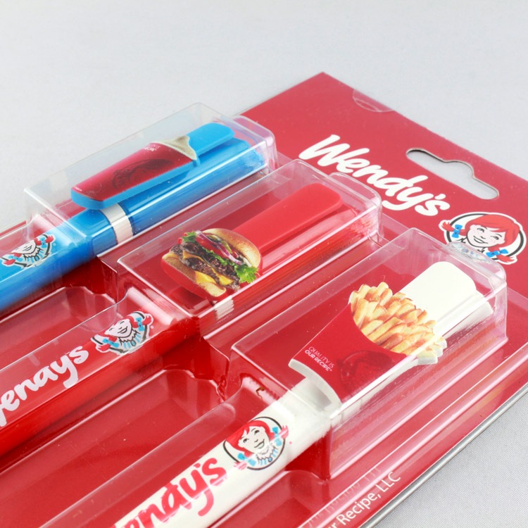 【メール便発送】ボールペン Wendy's ウェンディーズ ペン3本セット 直径10×長さ145mm 回転式 ステーショナリー 文房具 アメリカ キャラクターグッズ ウエンディーズ アメリカン雑貨