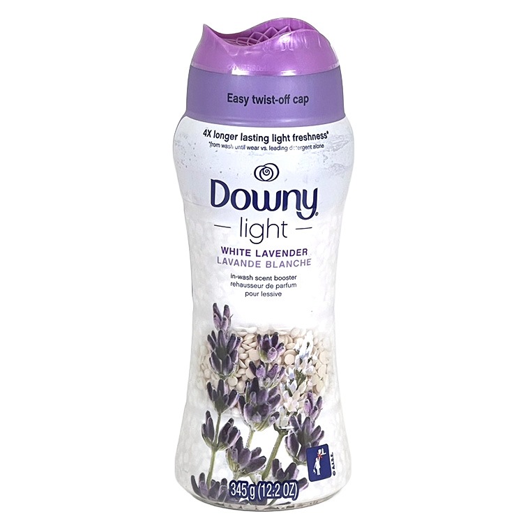 洗濯用品 加香剤 ダウニー セント ブースター ライト 345g 12.2oz Downy Light セントブースター  ホワイト ラベンダー オーシャンミストやさしく香る、ダウニーの香り付けビーズ
