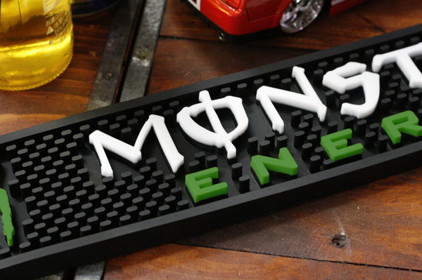 バーマット「Monter モンスター」 エナジードリンク カクテル BAR GOODS バーグッズ アメリカ雑貨 アメリカン雑貨