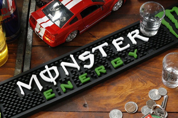 バーマット「Monter モンスター」 エナジードリンク カクテル BAR GOODS バーグッズ アメリカ雑貨 アメリカン雑貨