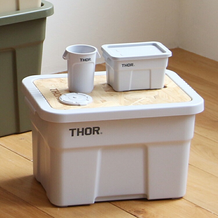 天板 THOR LARGE TOTE TOP BOAD DC 22L用 トップボード ナチュラル 木製 ※コンテナは別売り TRUST社 おしゃれ アウトドアテーブル キャンプ・アウトドア用品 アメリカン雑貨
