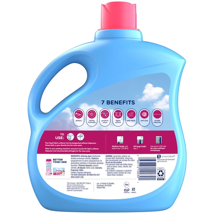 爽やかな春のお花の香り。衣類用柔軟剤 ウルトラダウニー エイプリルフレッシュ 3290ml 111oz 150回分 アメリカ雑貨 アメリカン雑貨