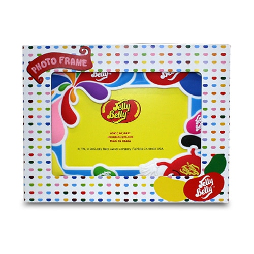 【メール便発送】JELLY BELLY ジェリーベリー フォトフレーム デッドストック品 アメリカ雑貨 アメリカン雑貨シリコンラバー製キャラクター写真立て。