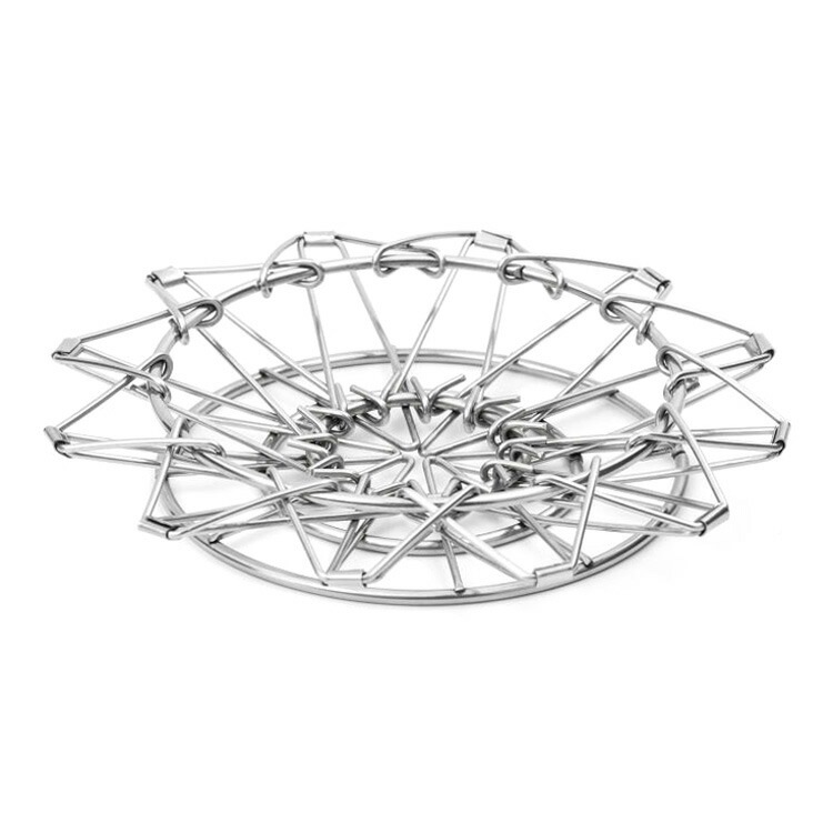 【メール便発送】キッカーランド コラシブル コーヒー ドリッパー ステンレス KIKKERLAND キッチン雑貨 コーヒー用品 アウトドア コンパクト アメリカ雑貨コンパクトに折り畳みできるドリッパー