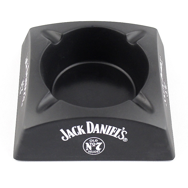 卓上灰皿 メラミン灰皿 ジャックダニエルズ Jack Daniel's スタッキング灰皿 ノベルティ BAR 喫煙具 アメリカ雑貨 アメリカン雑貨　