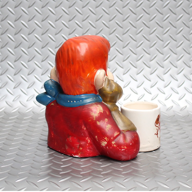 ヴィンテージコレクション Howdy Doody ハウディドゥーディー 陶器製ホルダー 年代不明 　
