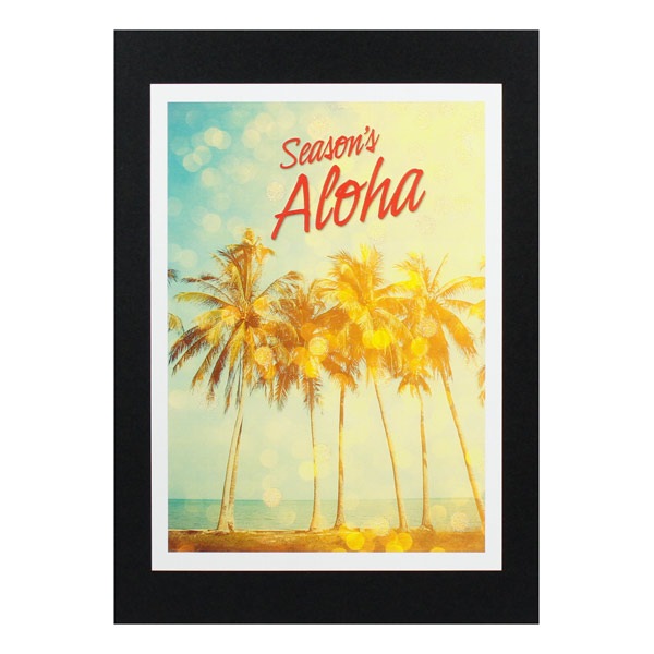 ハワイアンポスター 風景シリーズ E-248 Season's Aloha アート