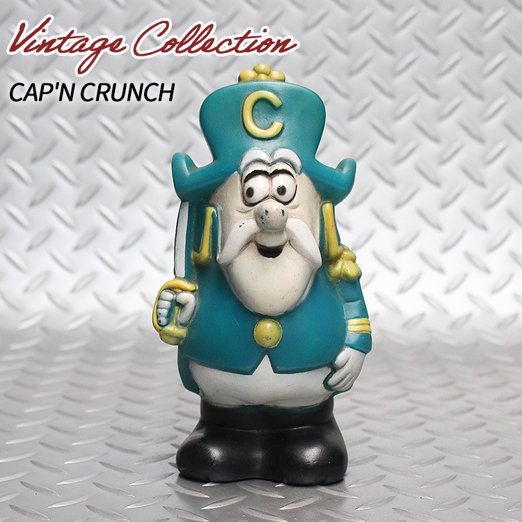 貯金箱 ヴィンテージドール キャップテンクランチ CAP'N CRUNCH ソフビバンク シリアル キャラクター　