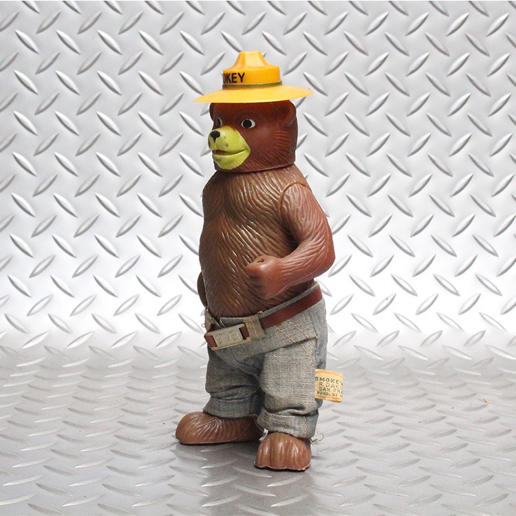 ヴィンテージドール スモーキーベア SMOKIE BEAR ソフビドール 1970年製　