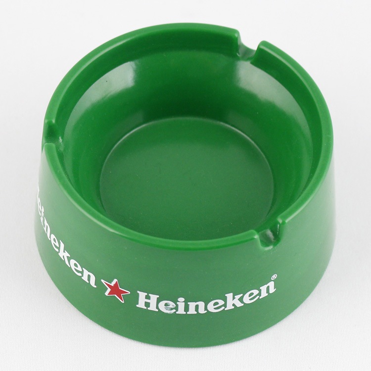 卓上灰皿 メラミン灰皿 ハイネケン Heineken ノベルティ BAR 喫煙具 アメリカ雑貨 アメリカン雑貨　