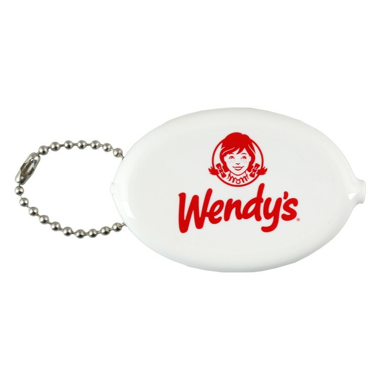 メール便発送】ラバーコインケース WENDY'S ウエンディーズ ホワイト メール便発送】ラバーコインケース WENDY'S ウエンディーズ ホワイト