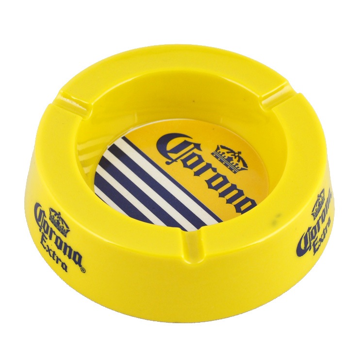 卓上灰皿 メラミン灰皿 コロナエクストラ CORONA EXTRA ノベルティ BAR 喫煙具 アメリカ雑貨 アメリカン雑貨　