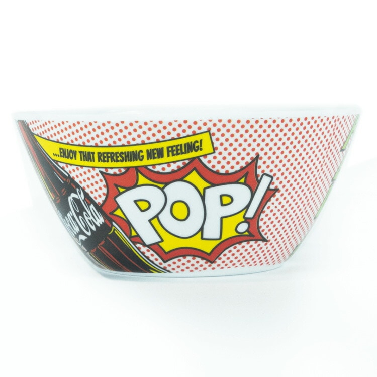お皿 食器 コカ・コーラ メラミン ボウル POP ART 直径15cm×高さ7cm