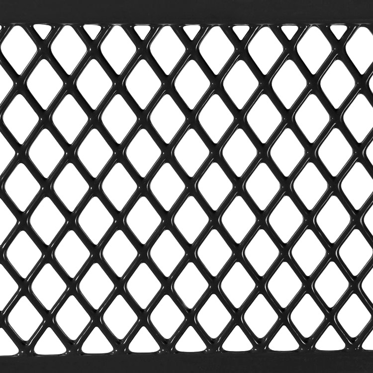 USパークベンチ ショート ブラック 高さ47×幅123×奥行き30cm スチール製 公園ベンチ イス チェア エクステリア インテリア アメリカン雑貨インテリアのアクセントになるステンレス製ショートベンチ。