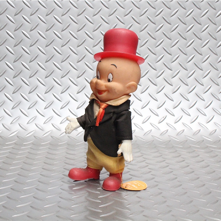 ヴィンテージドール エルマーファッド ELMER FUDD ソフビドール ルーニーチューンズ　