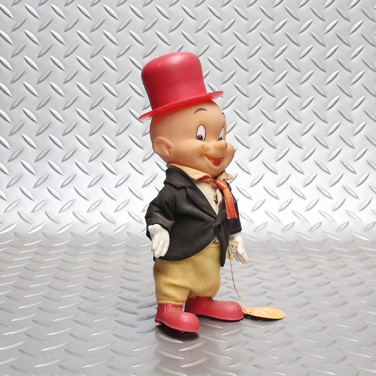 ヴィンテージドール エルマーファッド ELMER FUDD ソフビドール ルーニーチューンズ　