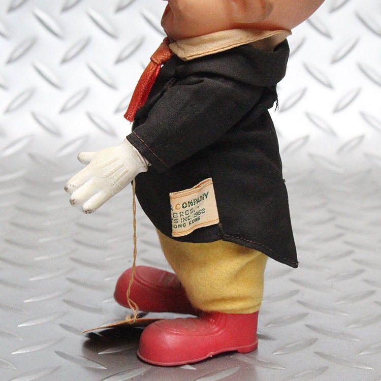 ヴィンテージドール エルマーファッド ELMER FUDD ソフビドール ルーニーチューンズ　