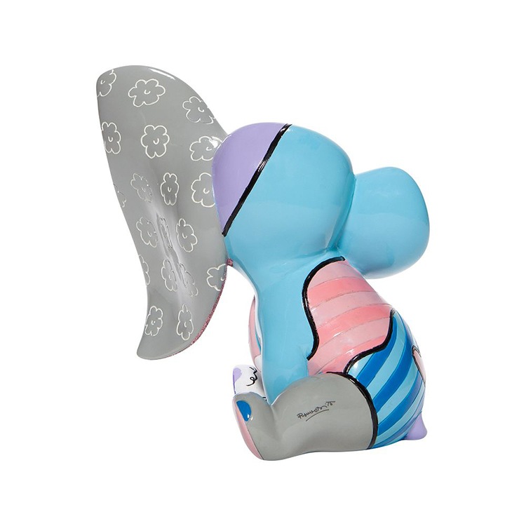 フィギュア ディズニー  ベビー ダンボ  約18cm ゾウ 動物 enesco Disney by Britto ブリット レジン製【メーカー直送】【同梱不可】【あす楽不可】【代引き不可】