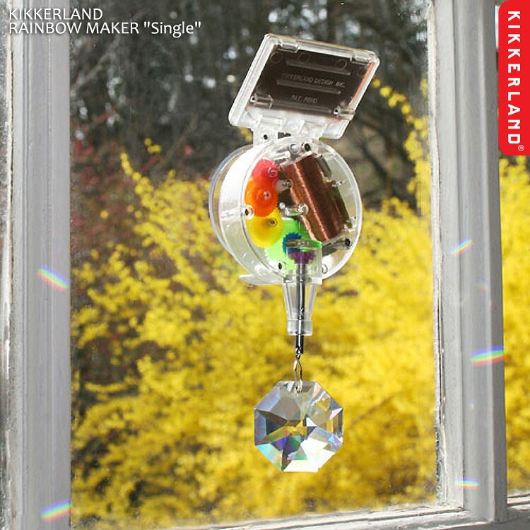 キッカーランド レインボーメーカー シングル KIKKERLAND クリスタルガラス 虹 インテリア 窓 アメリカ雑貨