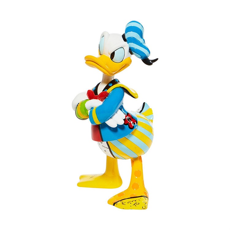 フィギュア ディズニー ドナルドダック スタンディング  約18cm アヒル 動物 enesco Disney by Britto ブリット レジン製【メーカー直送】【同梱不可】【あす楽不可】【代引き不可】