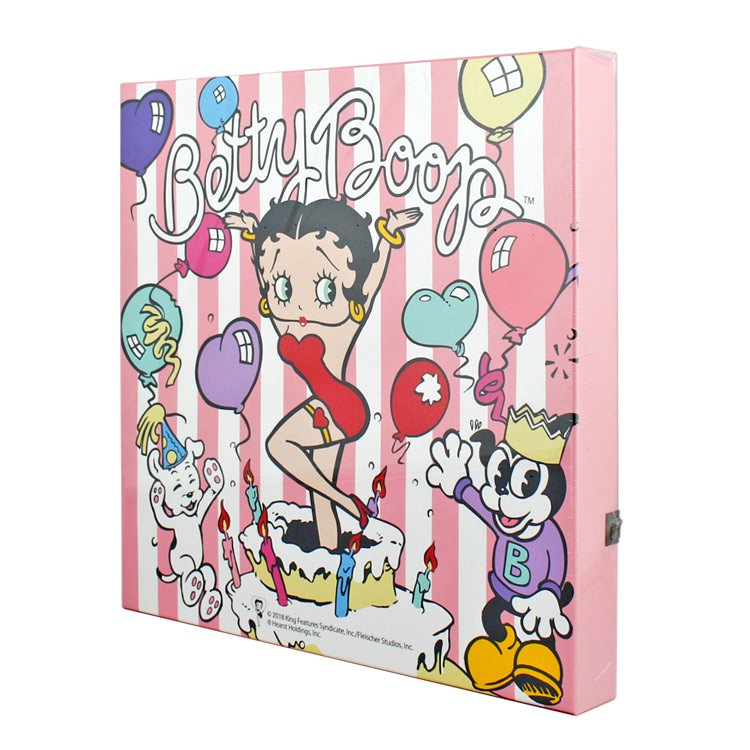 アートパネル LED キャンバスアート ベティちゃん パーティ 縦30