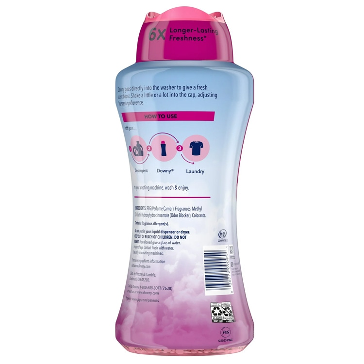 ダウニー インフュージョン セントブースター エイプリルフレッシュ 680g 24oz 香り付け ビーズ おすすめ いい香り アメリカ製 Downy洗うたび、春の香りをまとう。長く続く、ダウニーの贅沢フレッシュの香加剤。