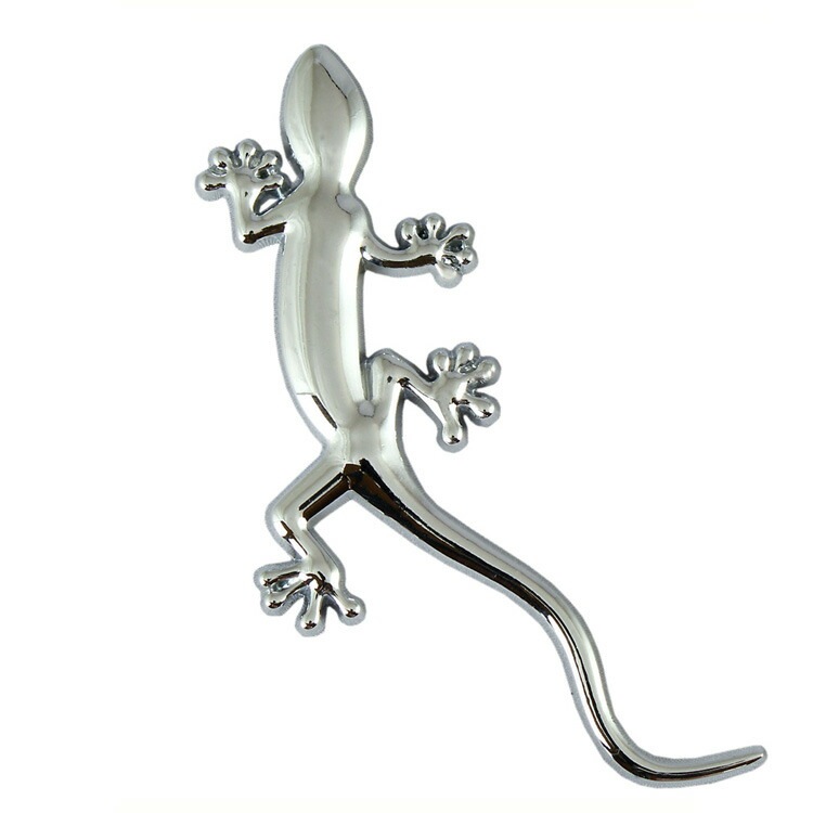 【メール便発送】ステッカー 車 シール 3Dエンブレムステッカー リザード トカゲ ヤモリ 立体ステッカー カーアクセサリー アメリカン雑貨立体エンブレムステッカー