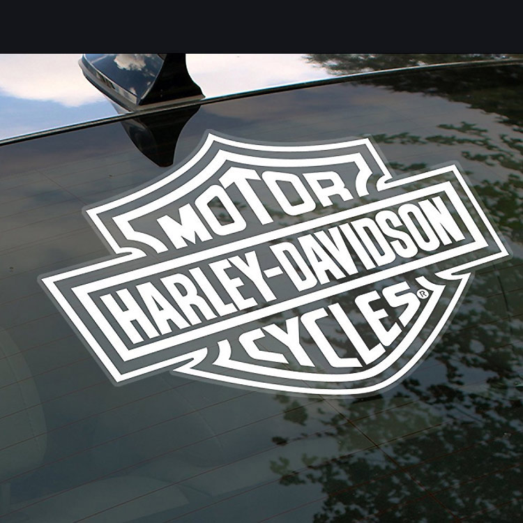ステッカー ハーレーダビッドソン ラージ ダイカットデカール H-D B&S LOGO CG4311 約27.9×35.5cm 耐候性ビニル Harley-Davidson ステッカー シール デカール 車 アメリカ製 アメリカ雑貨