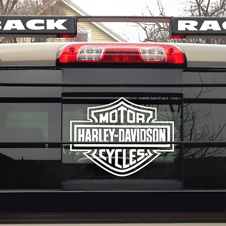 ステッカー ハーレーダビッドソン ラージ ダイカットデカール H-D B&S LOGO CG4311 約27.9×35.5cm 耐候性ビニル Harley-Davidson ステッカー シール デカール 車 アメリカ製 アメリカ雑貨