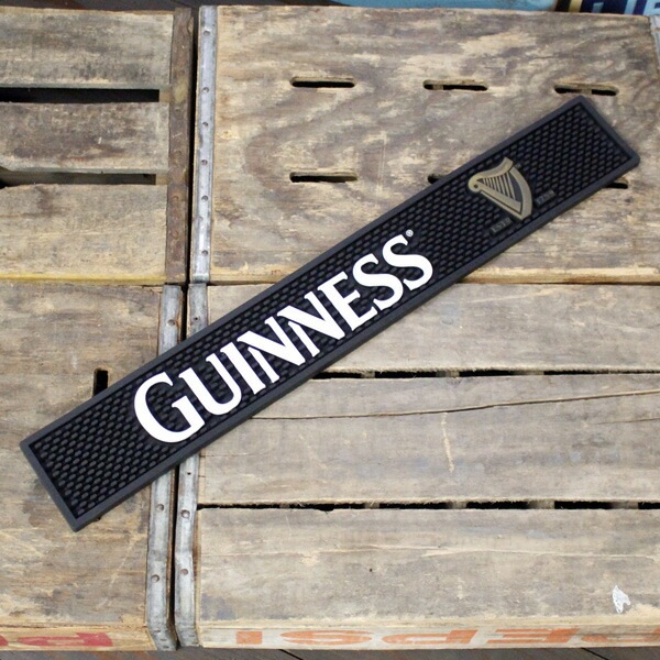 カウンターバーの必需品。アメリカン度UP！！バーマット GUINNESS ギネス ビール バーカウンター インテリア アメリカ雑貨 アメリカン雑貨