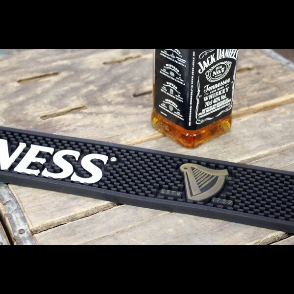 カウンターバーの必需品。アメリカン度UP！！バーマット GUINNESS ギネス ビール バーカウンター インテリア アメリカ雑貨 アメリカン雑貨