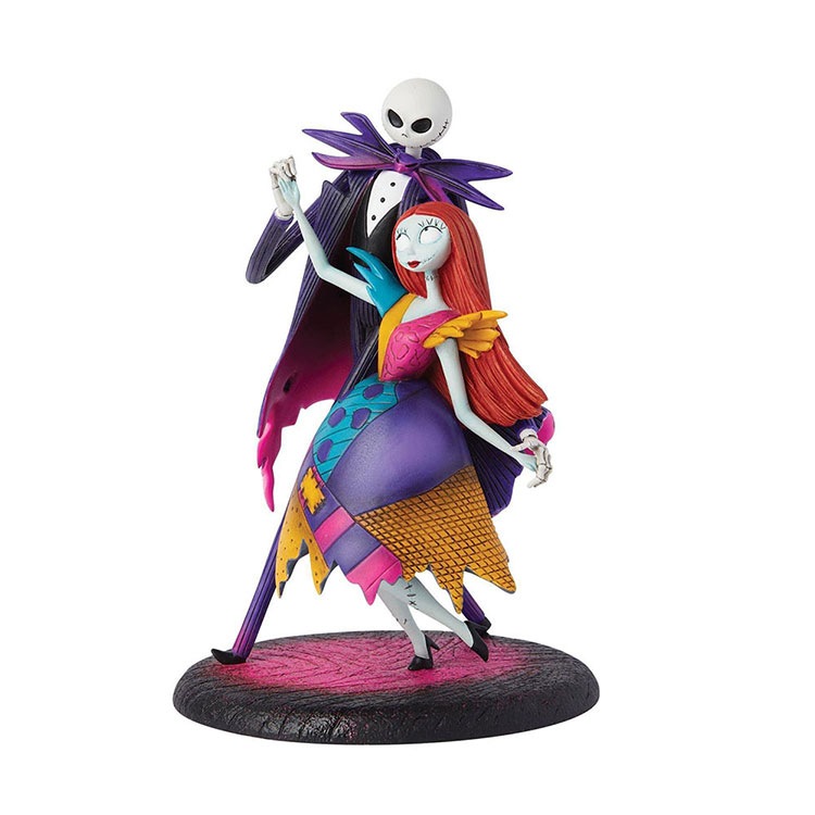 フィギュア ジャック＆サリー 22.5cm enesco Disney Showcase レジン製【メーカー直送】【同梱不可】【あす楽不可】【代引き不可】