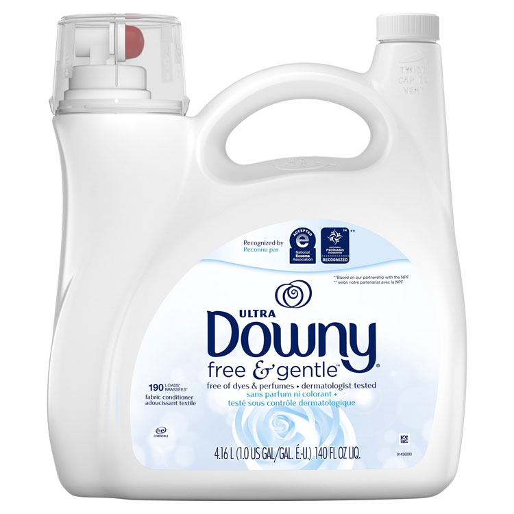 大容量 Downy ウルトラダウニー 柔軟剤 フリー＆ジェントル  190回分 4160ml 140oz 190回分 衣類用柔軟剤 アメリカ製