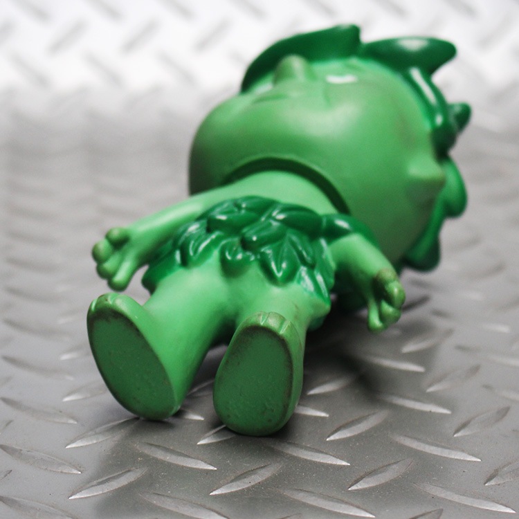 ヴィンテージドール リトルスプラウト ソフビドール グリーンジャイアント 70年代 高さ16.5cm カンパニーキャラクター 企業キャラクター アメリカ アメキャラ アメ雑