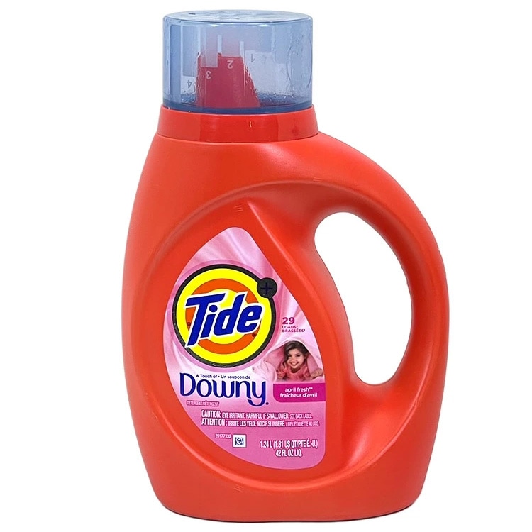 洗濯洗剤 液体 タイド 1.24L 42oz 32回分 オリジナル エイプリルフレッシュ フリー＆ジェントル 輸入洗剤 日用品 Tide P&G  アメリカ製 アメリカ雑貨強力な洗浄力が人気！アメリカ定番のリキッド洗剤。