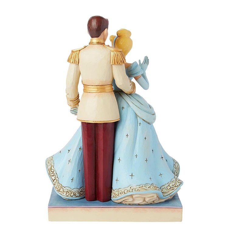 フィギュア シンデレラ &チャーミング王子 約19.5cm シンデレラ プリンセス ダンス enesco Disney Traditions レジン製【メーカー直送】【同梱不可】【あす楽不可】【代引き不可】