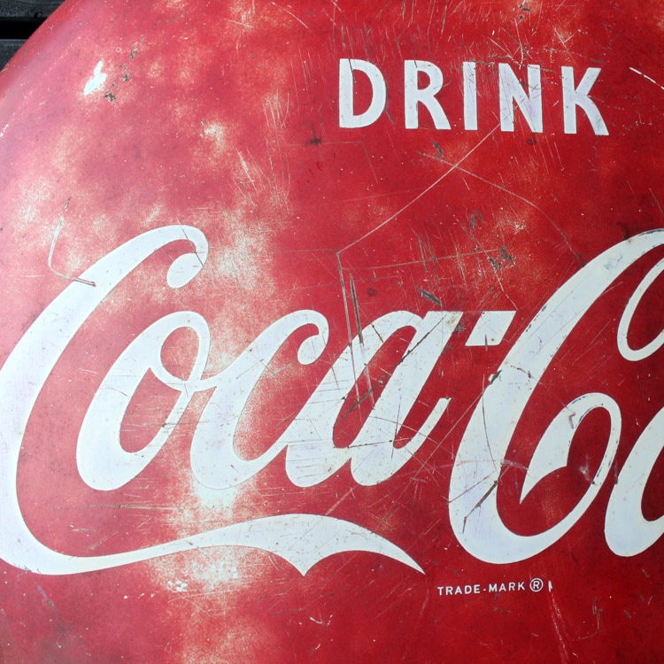 Coca Cola コカコーラ C.COLA アメリカンサインボード Coca-Cola