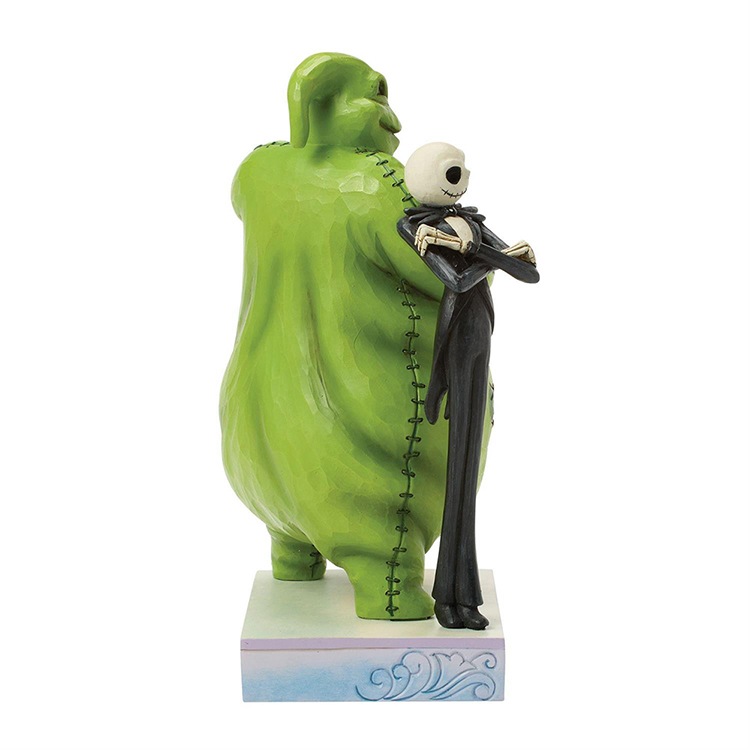 フィギュア ジャック＆ウギー・ブギー バックトゥバック 約22.2cm ナイトメアビフォアクリスマス enesco Disney Traditions レジン製【メーカー直送】【同梱不可】【あす楽不可】【代引き不可】