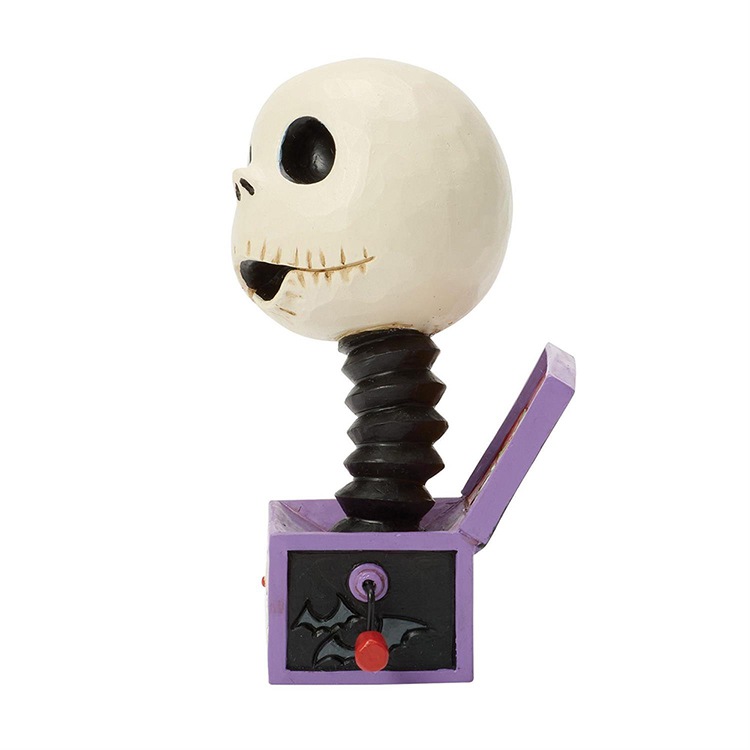 フィギュア ジャック イン ザ ボックス ミニ 約10.2cm ナイトメアビフォアクリスマス びっくり箱 enesco Disney Traditions レジン製【メーカー直送】【同梱不可】【あす楽不可】【代引き不可】